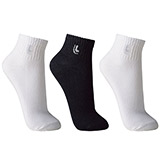 Meia Lupo Kit c/ 3 pares Cano Curto Sport