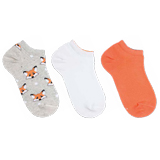 Meia Lupo Socks kit com 3 pares - Adulto