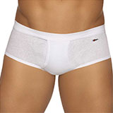 Cueca Slip Zorba com Abertura - Malha 100% algodão