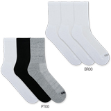 Meia Mash kit c/ 3 pares cano Médio