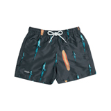 Shorts Infantil Estampado Tubarão